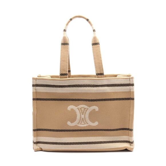 Celine Large Cabas Canvas Tote Bag - Picture 1 of 4